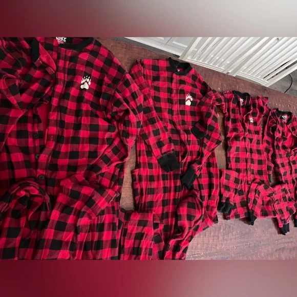 Family Christmas Pajama Onesies. - Picture 2 of 5